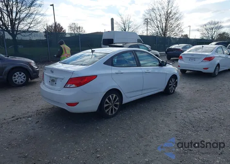 2017 Hyundai Accent Value Edition from USA, damaged, VIN KMHCT4AE8HU282846